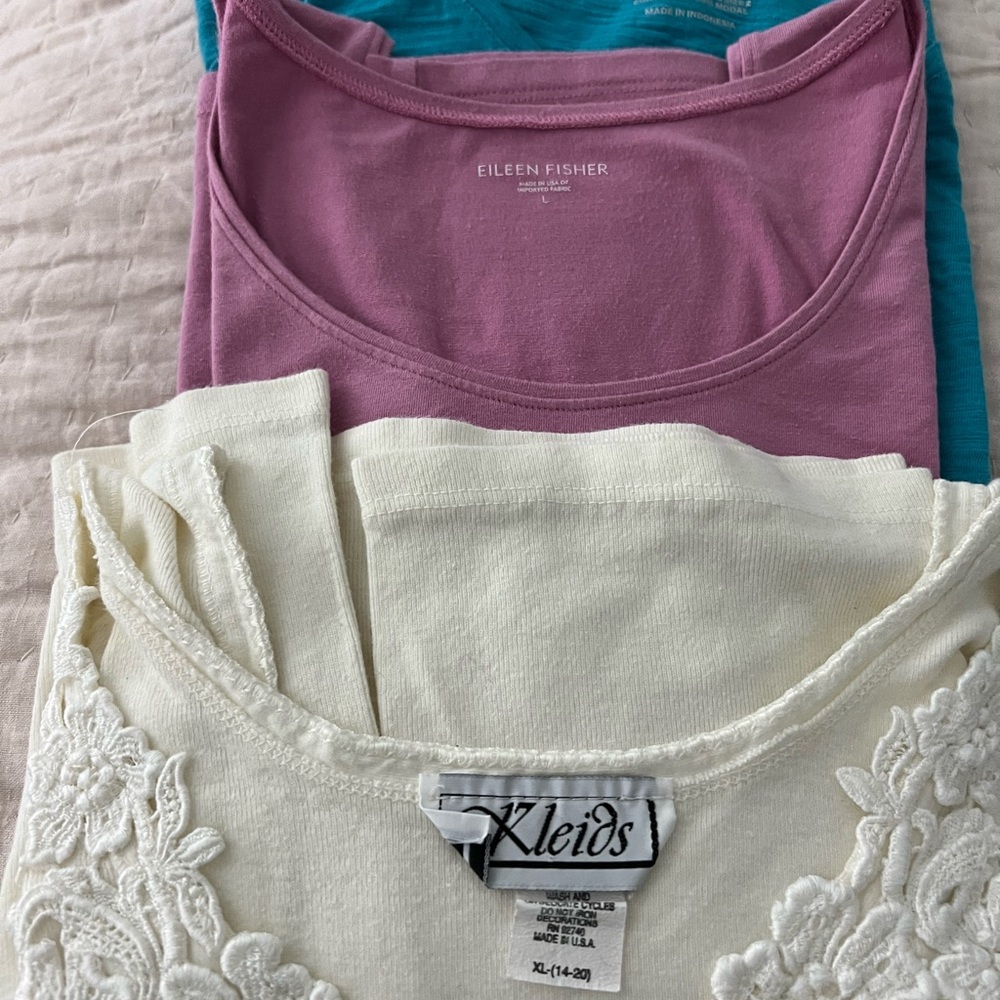 3 tank  Tops
